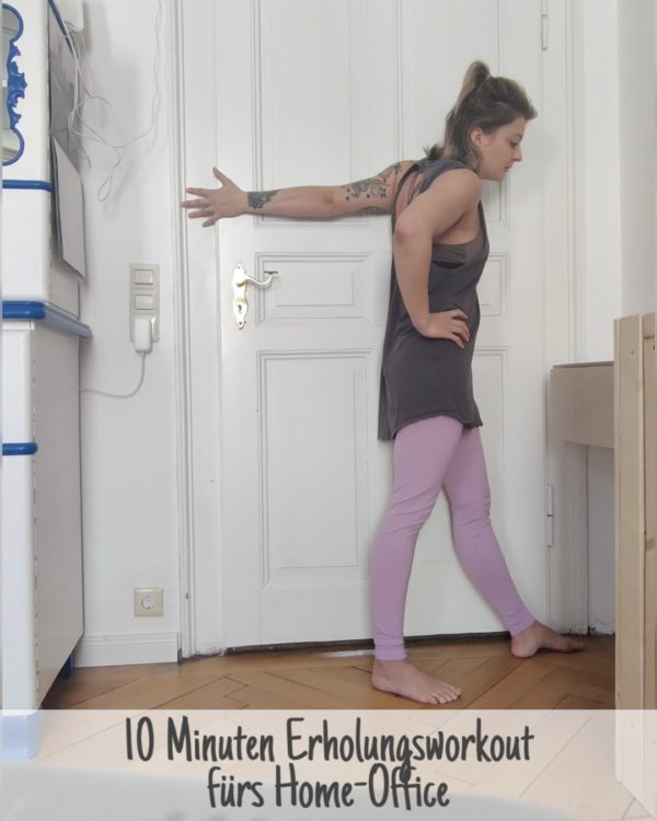 10 Minuten Erholungsworkout fürs Home-Office
